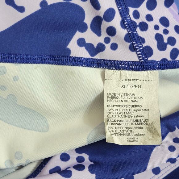 Under Armour Leggings Womens XL Bluish Purple Breathelux Print Athletic #1366941 - Picture 12 of 14